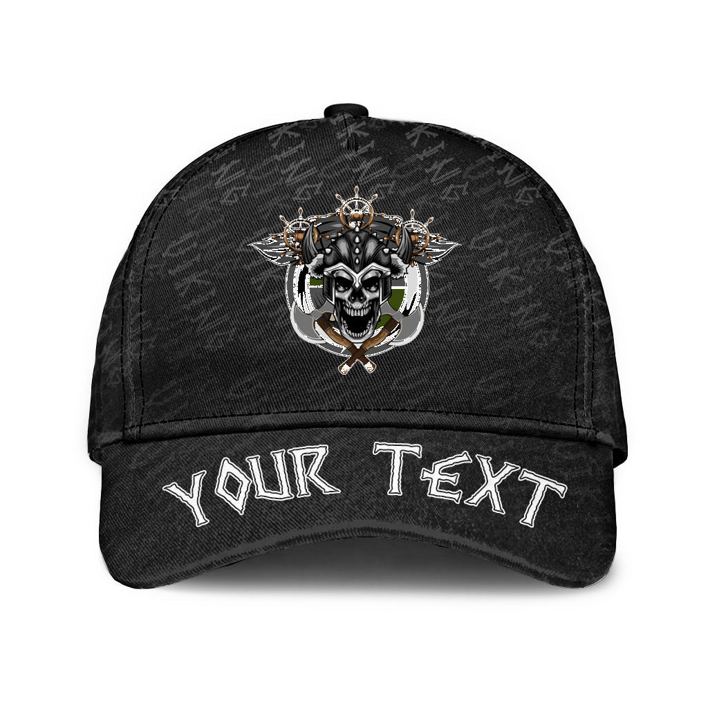 viking-classic-cap-custom-warrior-with-big-sword-classic-cap