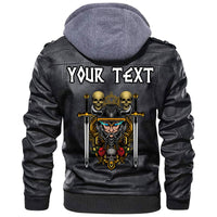 (Custom) Wonder Print Shop - Warrior Sword Leather Jacket RLT12 - Wonder Print Shop