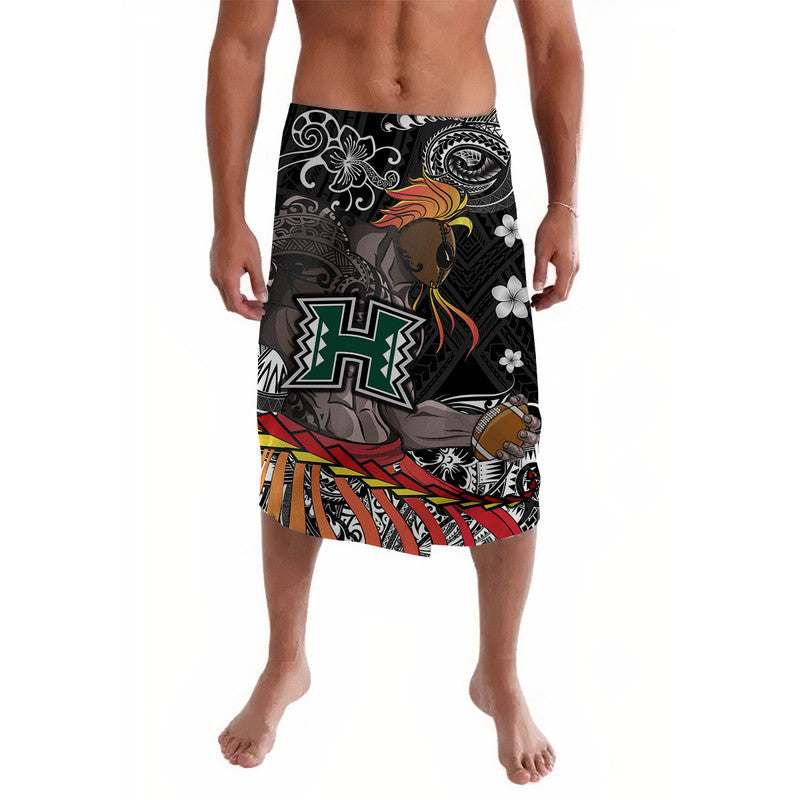 Hawaii Warriors Polynesian Lavalava Unique Style - Black LT8 - Wonder Print Shop