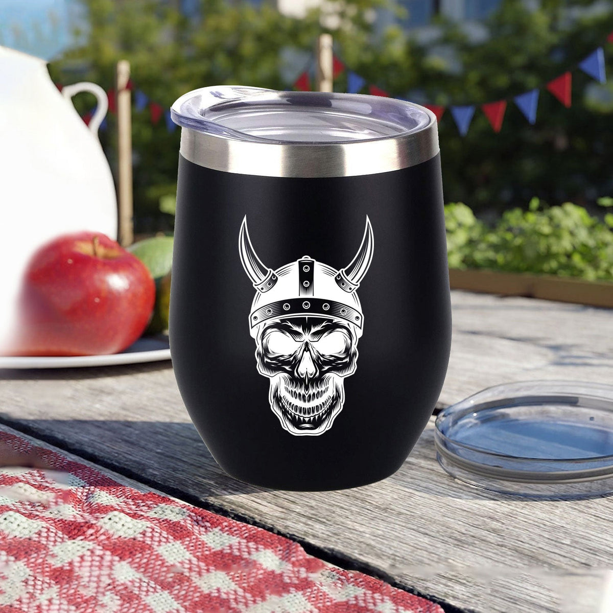 Viking Warriors Concepts With Skull Leather Jacket RLT12 - Wonder Print Shop