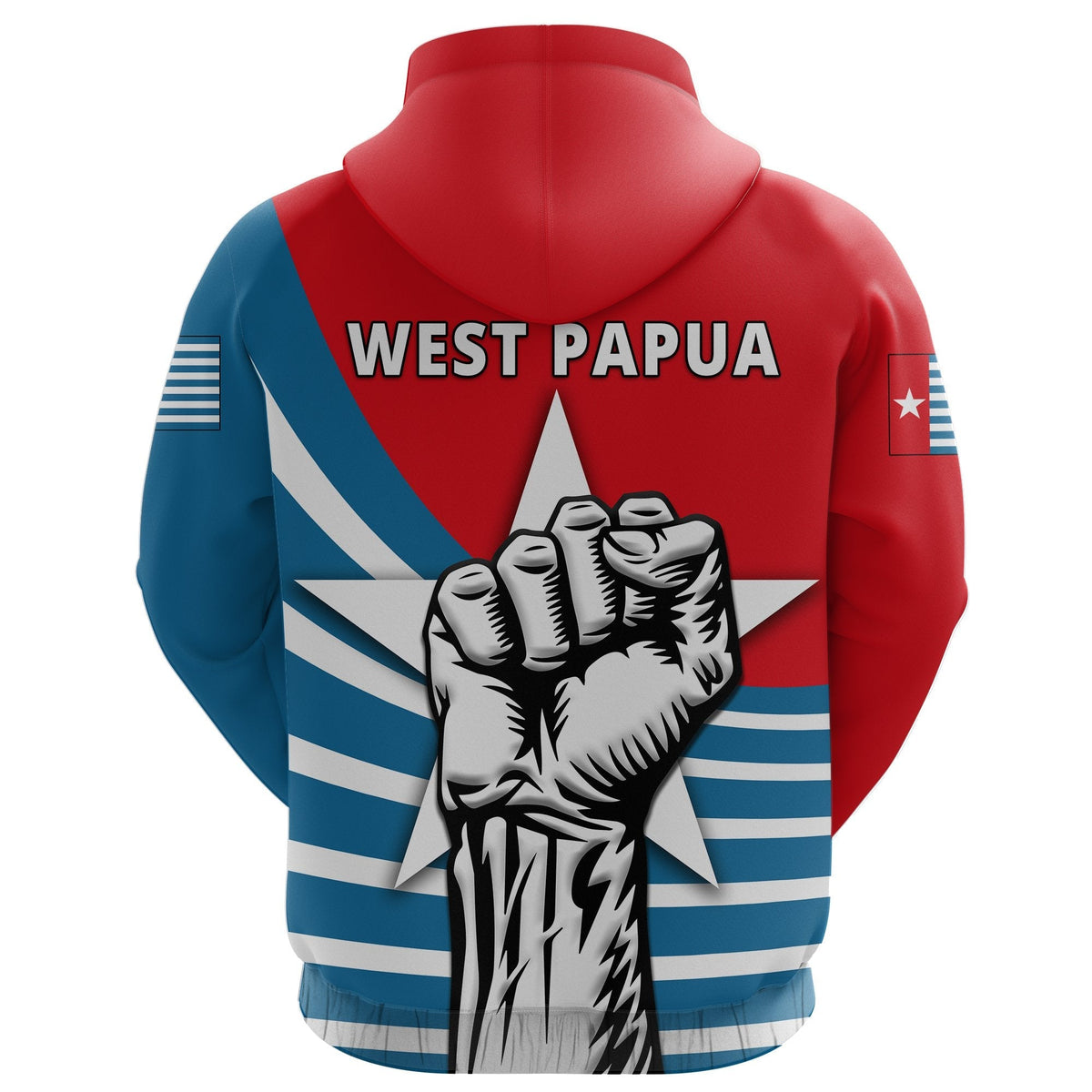 Free West Papua Hoodie - Wonder Print Shop