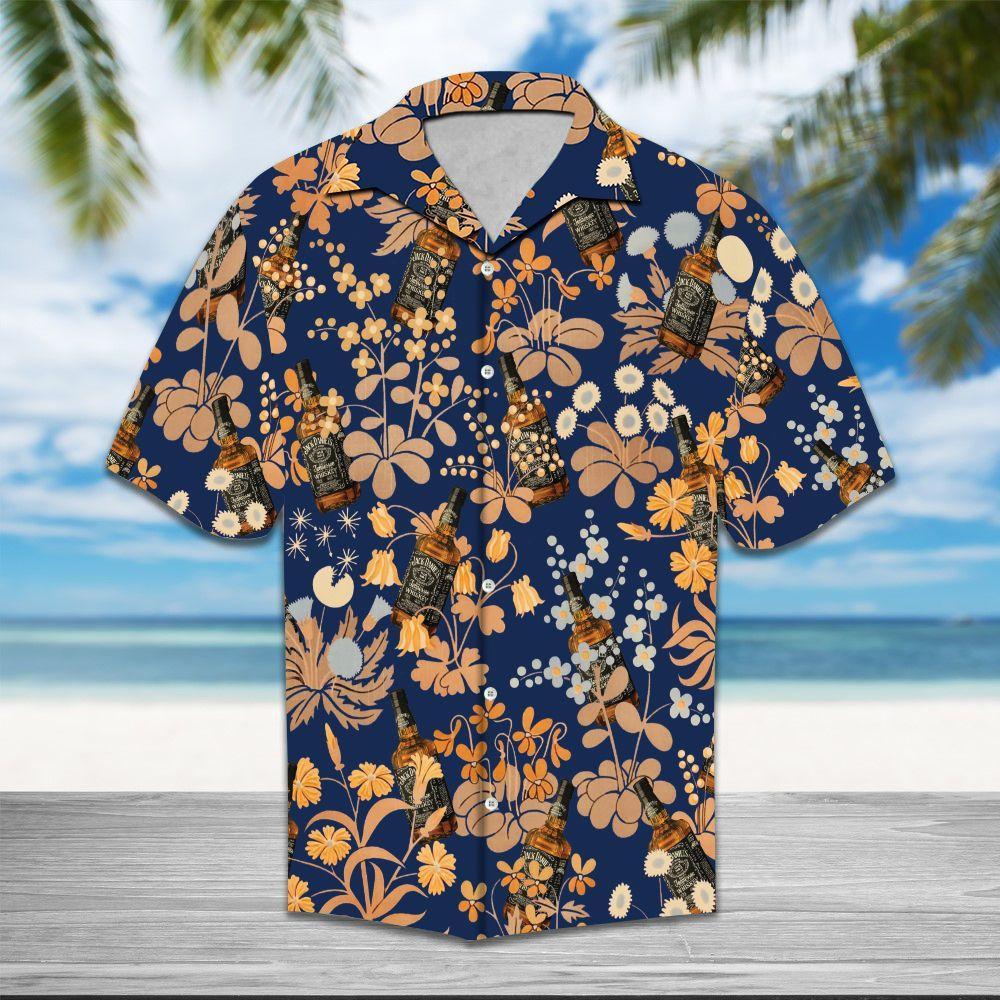 Whiskey Hawaiian Shirt - Wonder Print Shop