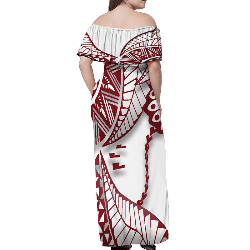 tonga-emancipation-day-women-off-shoulder-long-dress-kupesi-pattern-no1-white