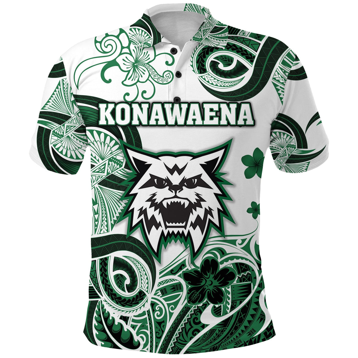 Custom Hawaii Konawaena Wildcats School Polo Shirt Unique Style LT8 - Wonder Print Shop