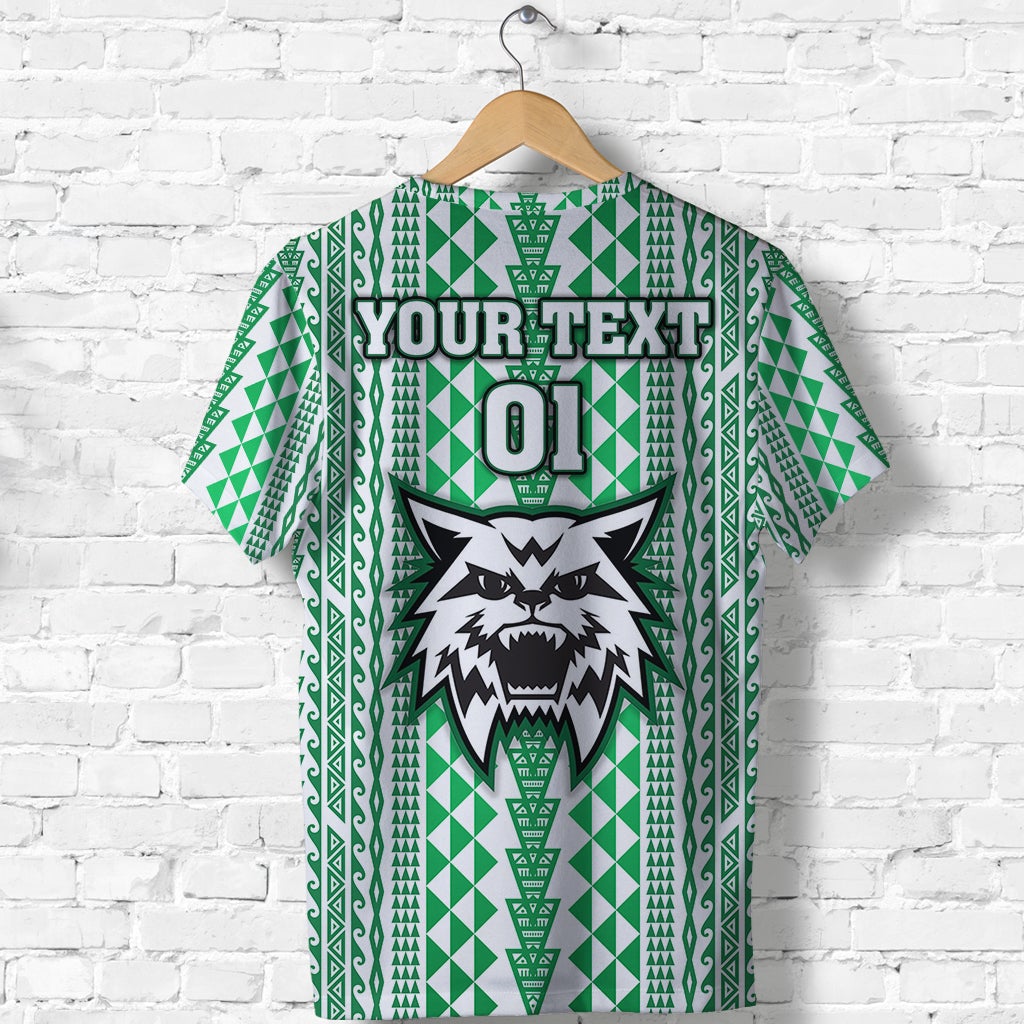 Custom Hawaii Konawaena Wildcats School T Shirt Simple Style LT8 - Wonder Print Shop