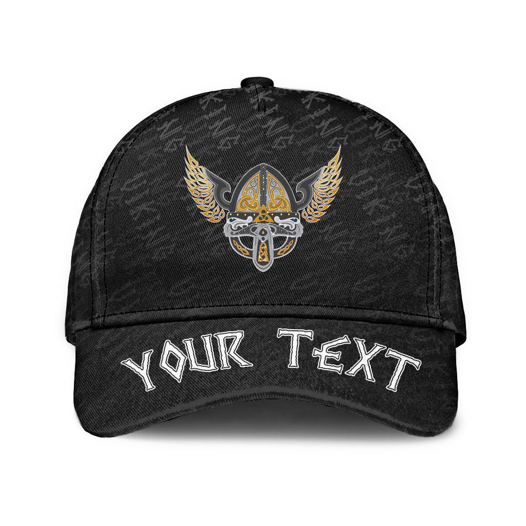 viking-classic-cap-custom-winged-helmet-with-scandinavian-pattern-classic-cap