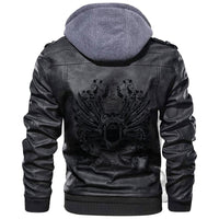 Viking Winged Skull Leather Jacket RLT12 - Wonder Print Shop