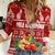 Hawaii Christmas Women Casual Shirt Mele Kalikimaka - Ukulele - Wonder Print Shop