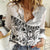 Personalised Fiji Day Women Casual Shirt Flying Fijians Masi Kesa Style - White - Wonder Print Shop
