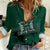 Personalised Hawaii Rainbow Warriors Women Casual Shirt Laau Pama - Wonder Print Shop