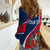 Dominican Republic Women Casual Shirt Independence Day - Curve Style - Wonder Print Shop