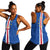 Cape Verde Ankara Pattern Women Racerback Tank Top Kabu Verdi Flag Simple Style - Wonder Print Shop