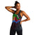 Eritrea Independence Day Women Racerback Tank Ethnic African Pattern - Black - Wonder Print Shop