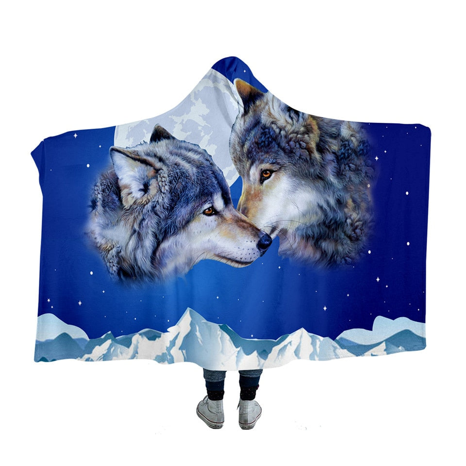 native-american-wolf-couple-hooded-blanket