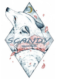 Wolf Skull With Floral Native American Bedding Set LT10 - Wonder Print Shop