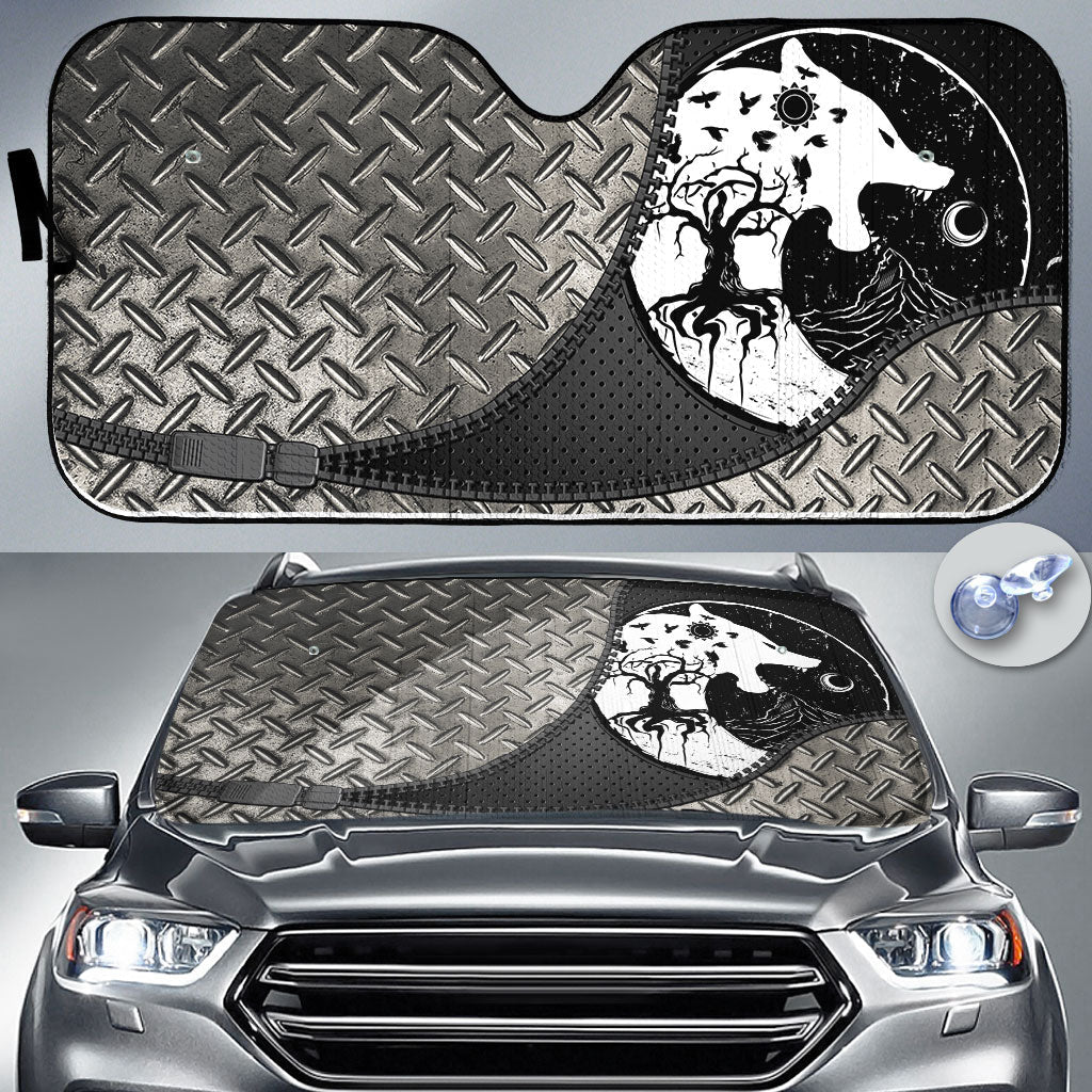 viking-auto-sun-shades-wolf-swallowing-of-the-moon-world-tree-raven-auto-sun-shades