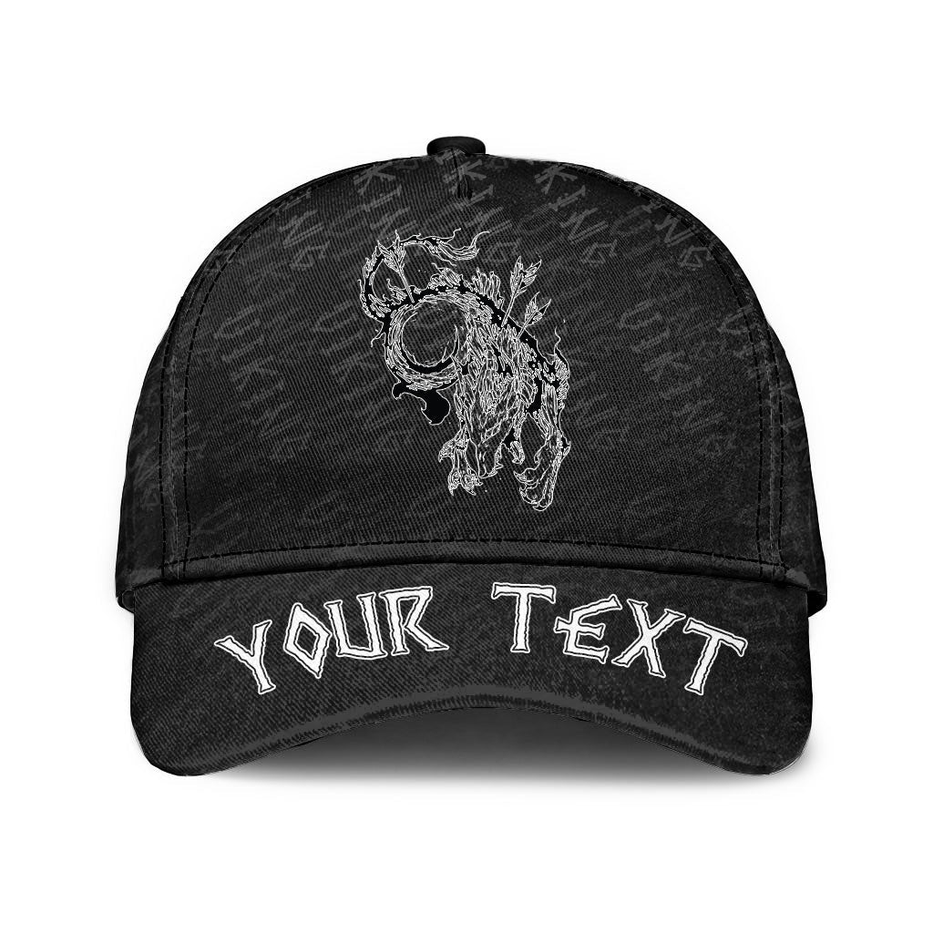 viking-classic-cap-custom-wolf-and-ravens-classic-cap