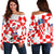 Croatia Christmas Santa Claus Dabbing Off Shoulder Sweater Replica Football Jersey LT6 - Wonder Print Shop