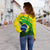 Brazil World Cup Soccer Off Shoulder Sweater LT6 - Wonder Print Shop