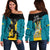 Bahamas Emancipation Day Women's Off Shoulder Sweater Freedom LT6 - Wonder Print Shop