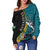 Bahamas Emancipation Day Women's Off Shoulder Sweater LT6 - Wonder Print Shop