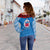 Toa Samoa Ula Fla Rugby Women Off Shoulder Sweater Blue Sky Jersey 2022 LT6 - Wonder Print Shop