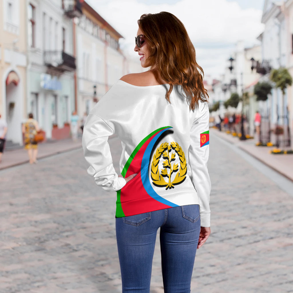 Eritrea Lover Women's Off Shoulder Sweater LT6 - Wonder Print Shop