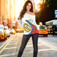 Eritrea Lover Women's Off Shoulder Sweater LT6 - Wonder Print Shop