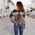 Native American Women's Off Shoulder Sweater Native Patterns Dreamcatcher LT6 - Wonder Print Shop
