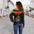 Ethiopia Off Shoulder Sweater Reggae Style No.2 LT6 - Wonder Print Shop