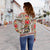 Ethiopia Off Shoulder Sweater Dashiki White Style LT6 - Wonder Print Shop