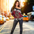 Native American Women's Off Shoulder Sweater Native Dreamcatcher LT6 - Wonder Print Shop