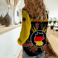 Germany Football Black Eagle Jersey Deutschland Champion Women Casual Shirt - Wonder Print Shop