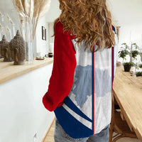 (Custom Personalised) Dominican Republic Casual Shirt Simple Vibe LT6 - Wonder Print Shop