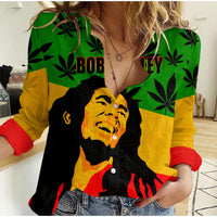 (Custom Personalised) Legend Bob - Reggae Casual Shirt Style LT6 - Wonder Print Shop