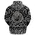 Viking Hoodie Women Vitage Viking with Bandana Paisley Style RLT12 - Wonder Print Shop