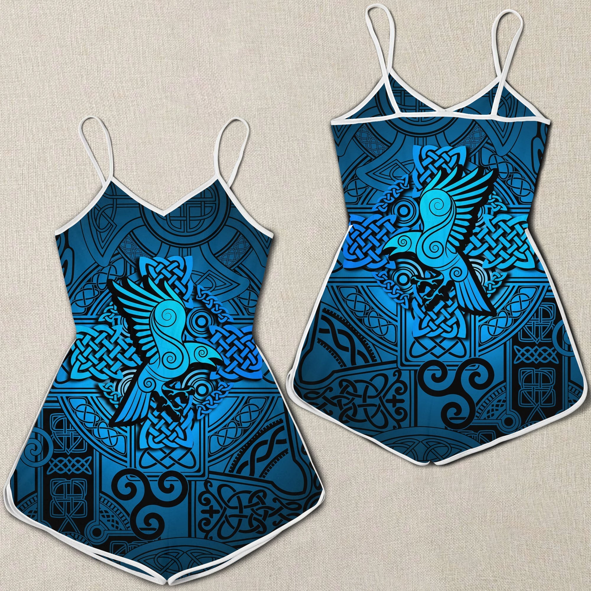 viking-women-rompers-raven-odin-celtic-cyan