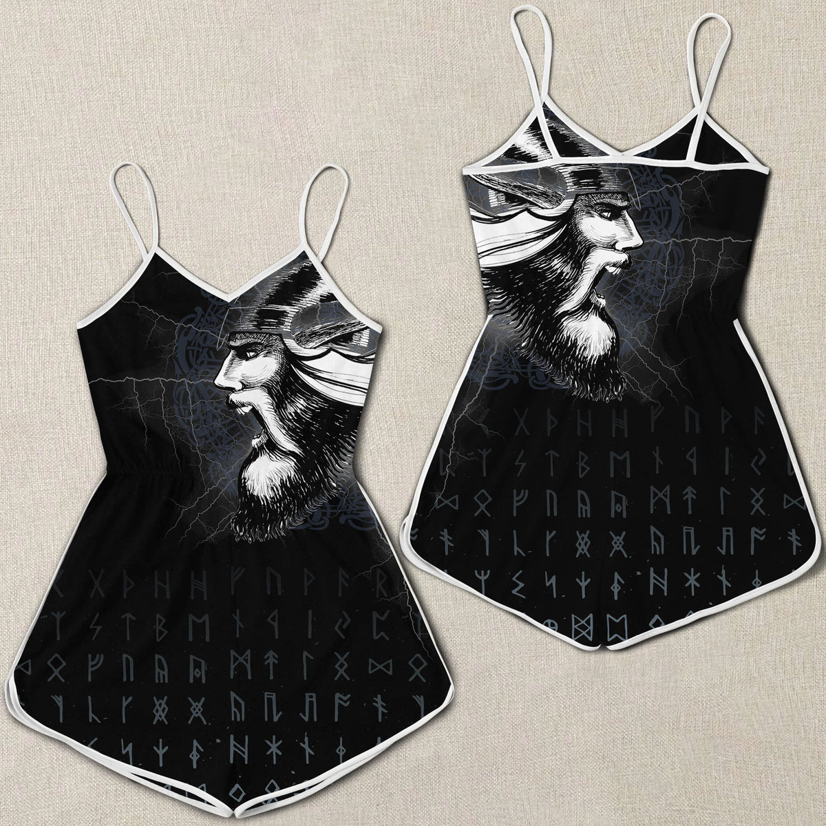 viking-women-rompers-warrior-tattoo-3d