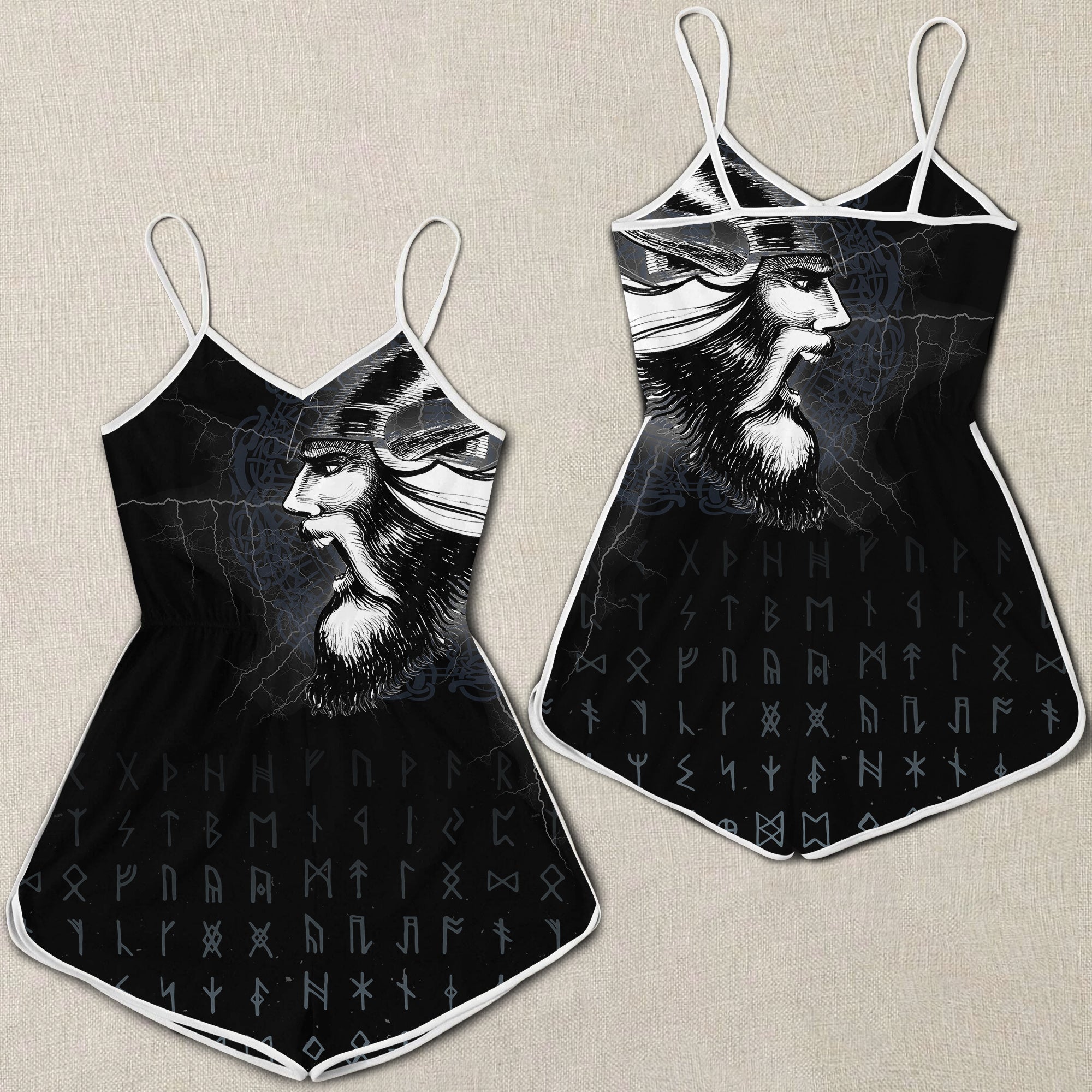 viking-women-rompers-warrior-tattoo-3d