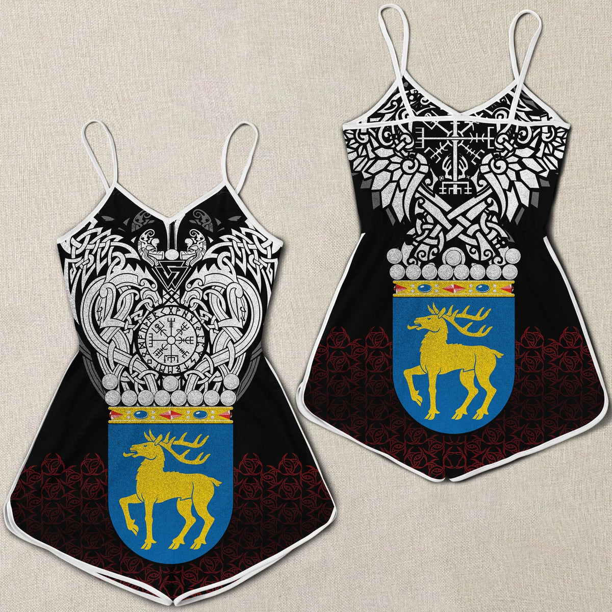 viking-women-rompers-aland-viking-symbol