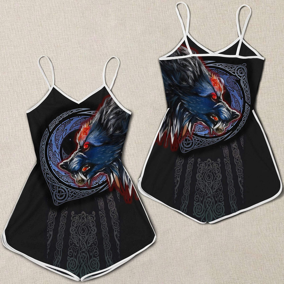 viking-women-rompers-viking-fenrir-wolf-3d