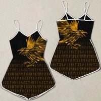 viking-womens-rompers-the-raven-of-odin-rune-gold
