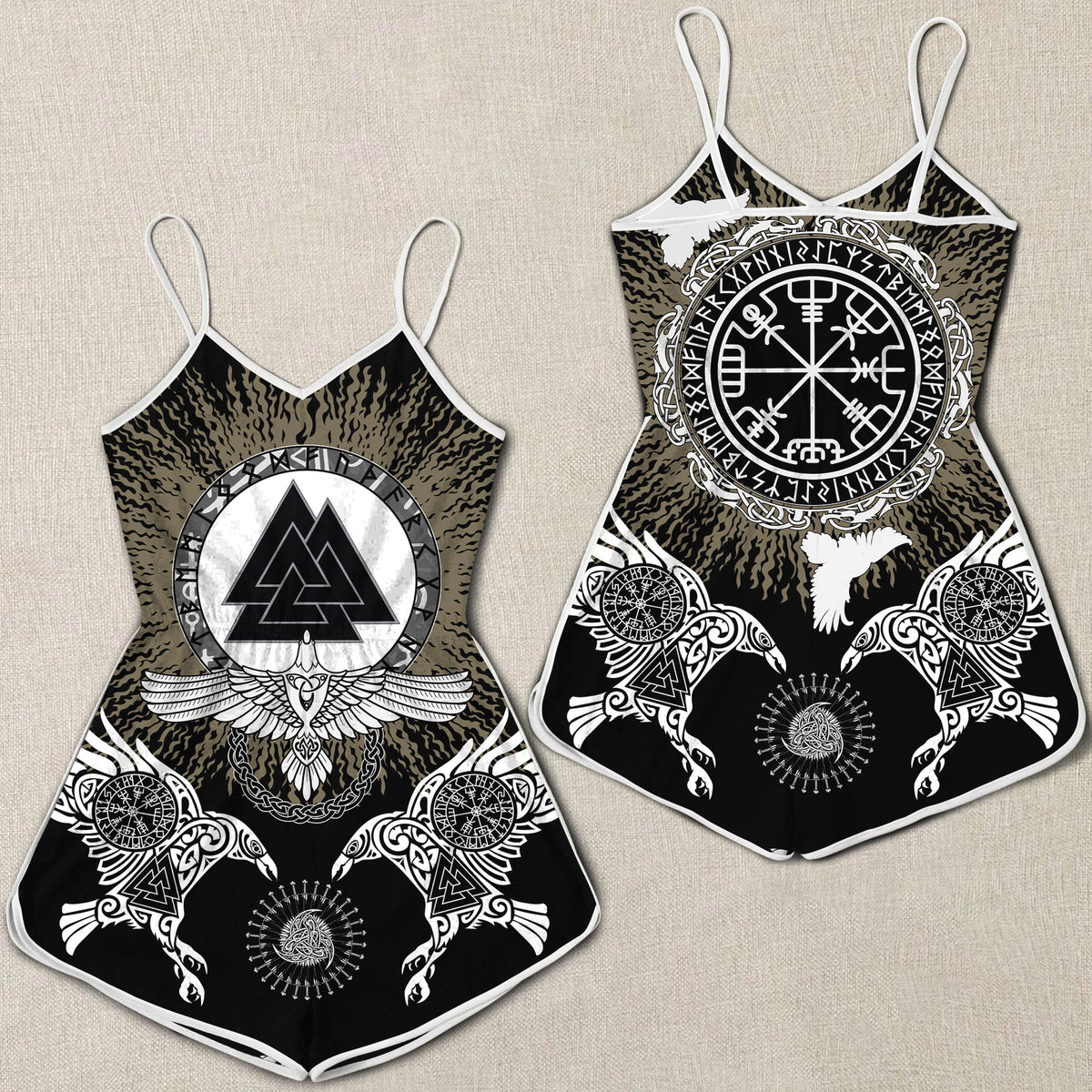 viking-women-rompers-raven-valknut-and-vegvisir