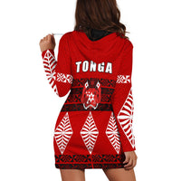 Tonga Hoodie Dress Tongan Pattern LT13 - Wonder Print Shop