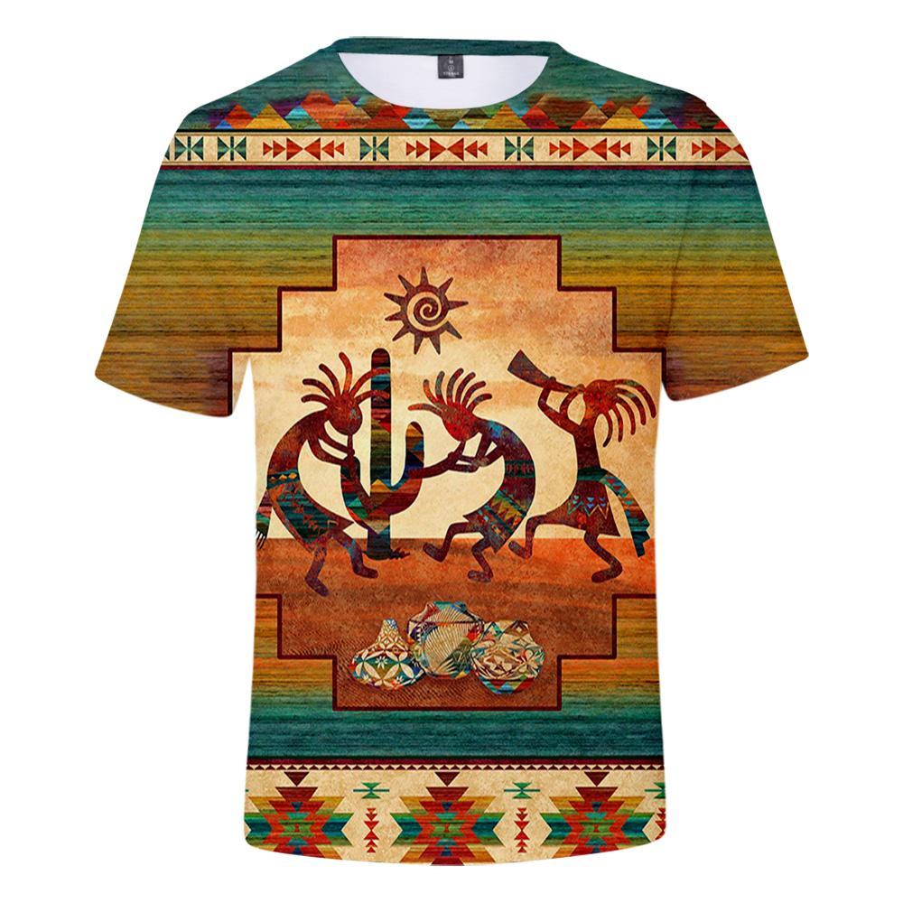 Kokopelli Myth Native American 3D Tshirt LT10 - Wonder Print Shop