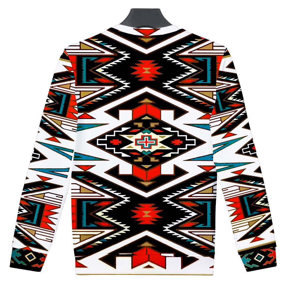 Tribal Pattern Colorful Native American Design 3D Sweatshirt LT10 - Wonder Print Shop