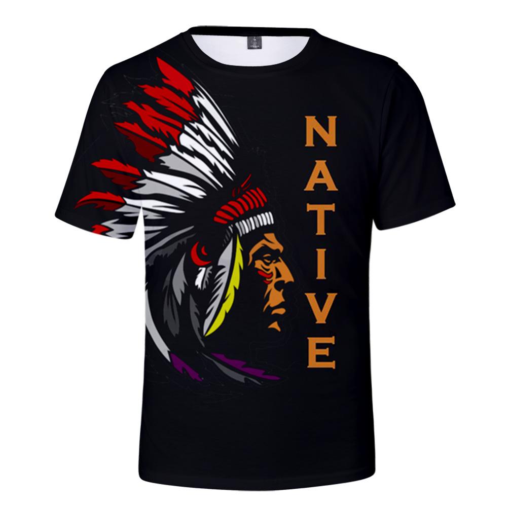 Chief Native American 3D Tshirt LT10 - Wonder Print Shop