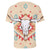 Native American Bison Head Symbol 3D T Shirt LT10 - Wonder Print Shop