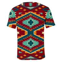 United Tribes Art Native American 3D T Shirt LT10 - Wonder Print Shop