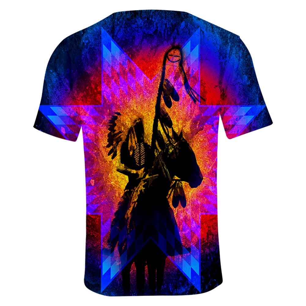 New Native American Chief 3D T Shirt LT10 - Wonder Print Shop